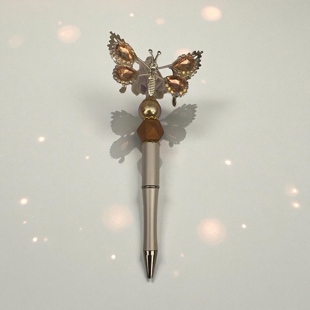 Handcrafted Butterfly Pen with Wings that move